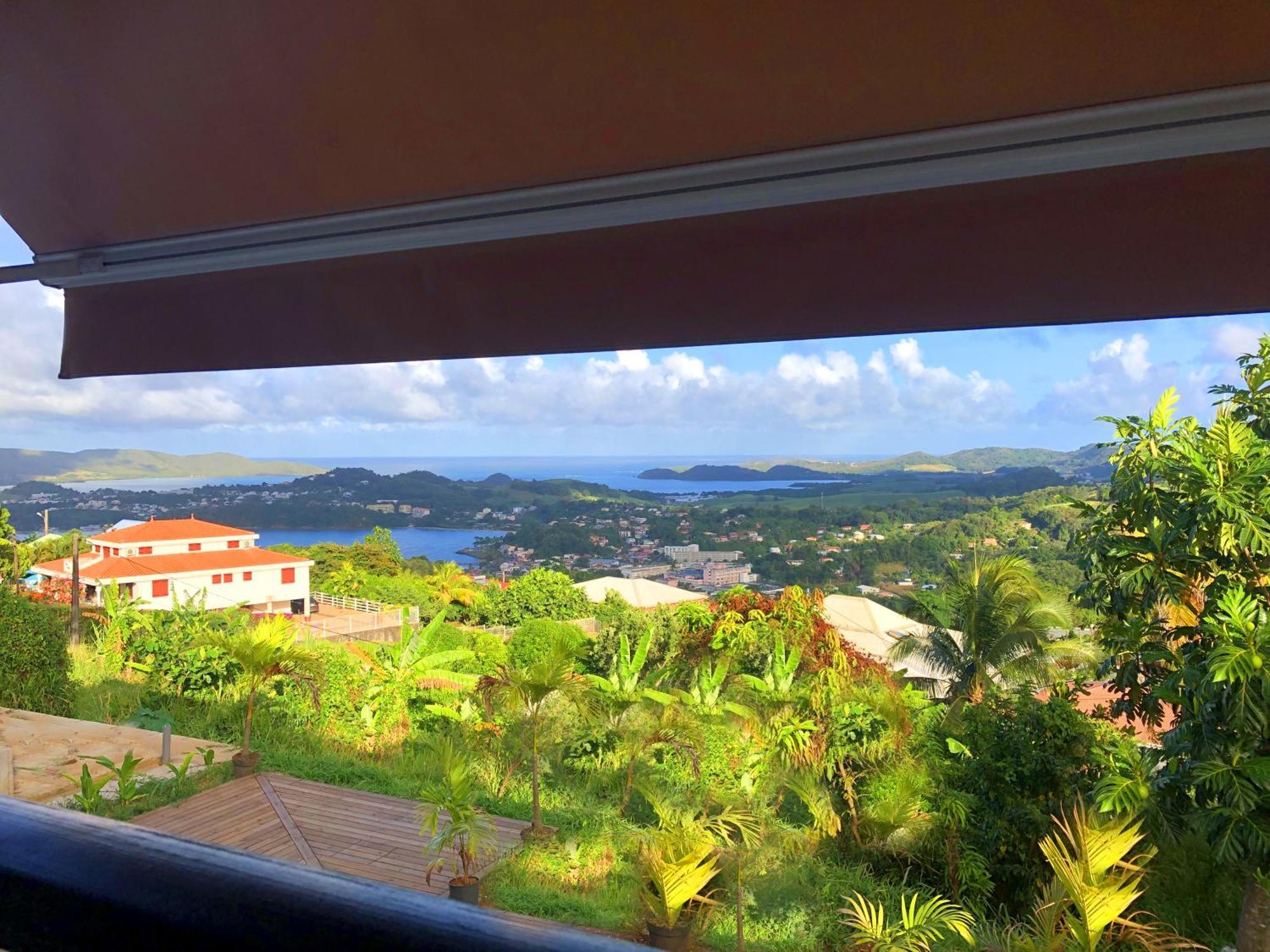 F3 Hibiscus - Piscine Chauffee - Vue Mer - 9 Min De La Plage - Ti Zwezo Paradi La Trinité Eksteriør bilde